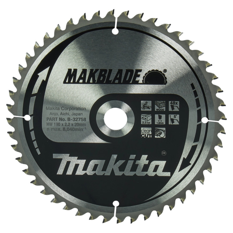 Makita Hm Klinge 190x20x48z Makblade  -32758