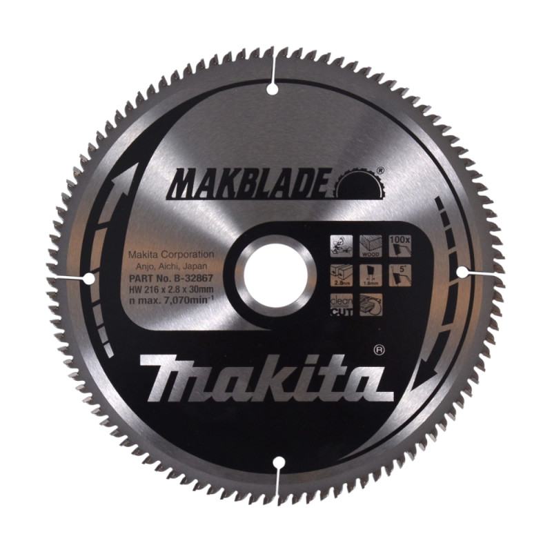 Makita Hm Klinge 216x30x100z Makblade  -32867