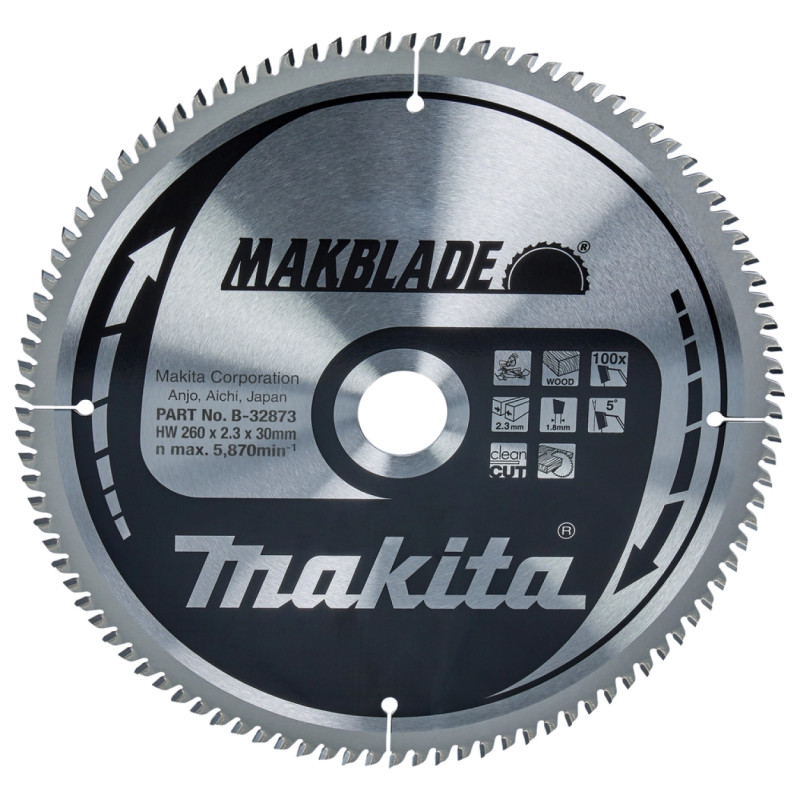 Makita Hm Klinge 260x30x100z Makblade  -32873