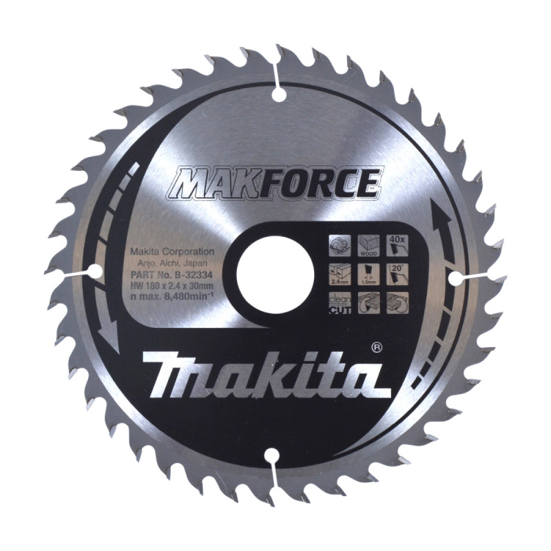 Makita Hm Klinge 180x30x40z Makforce  -32334