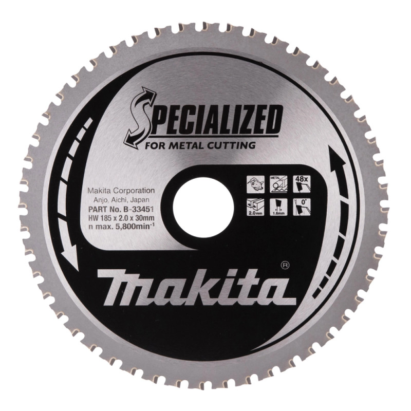 Makita Hm Klinge 185x30x48z Met  -33451