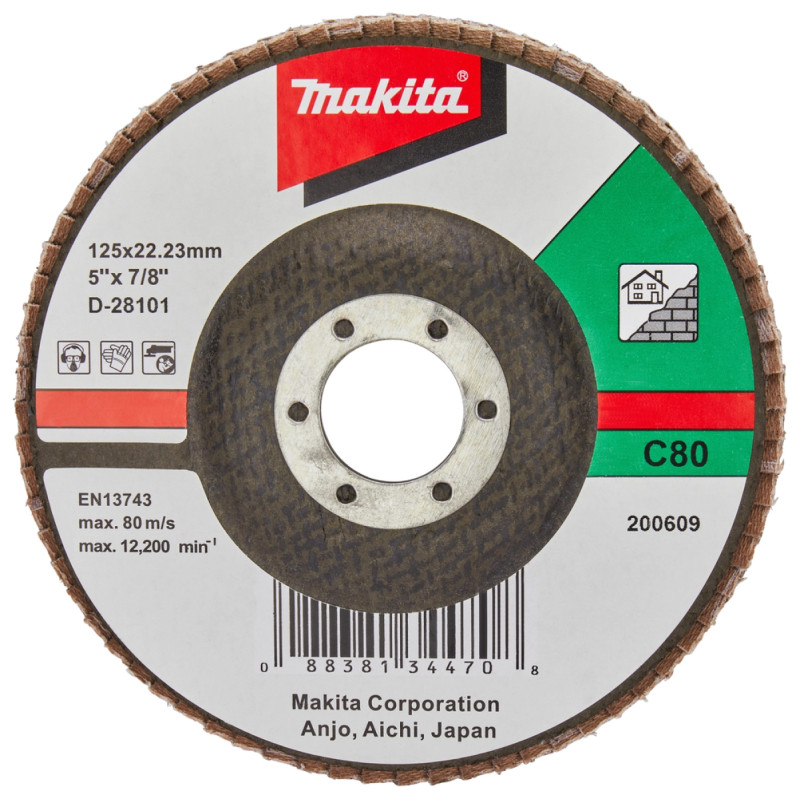 Makita Slibeskive 125 C80  -28101