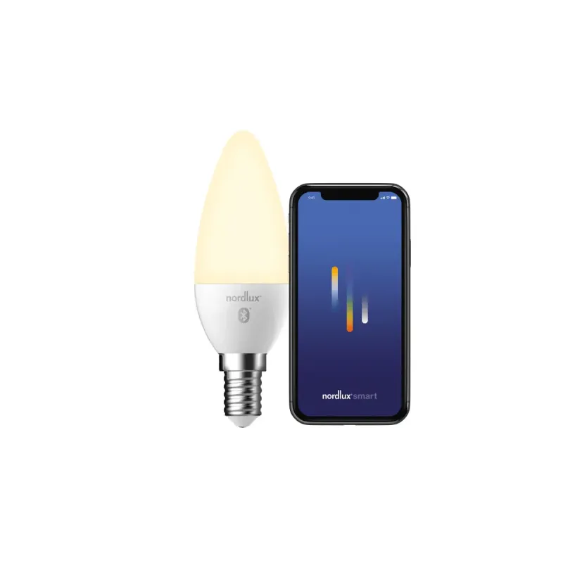 Nordlux Smart E14 C35 2700 Kelvin 380 Lumen Pære Hvid