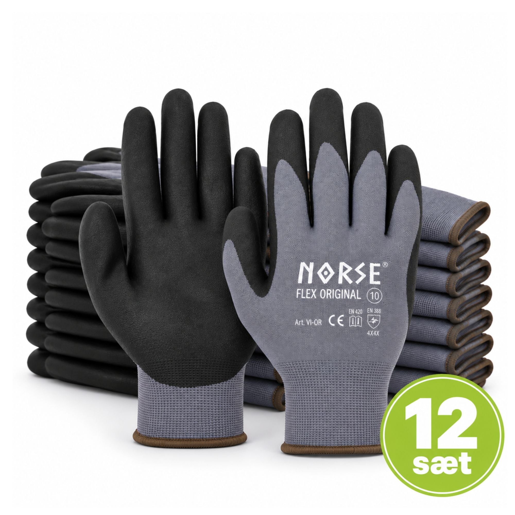 Norse Flex Original Universal Arbejdshandsker   12 Sæt