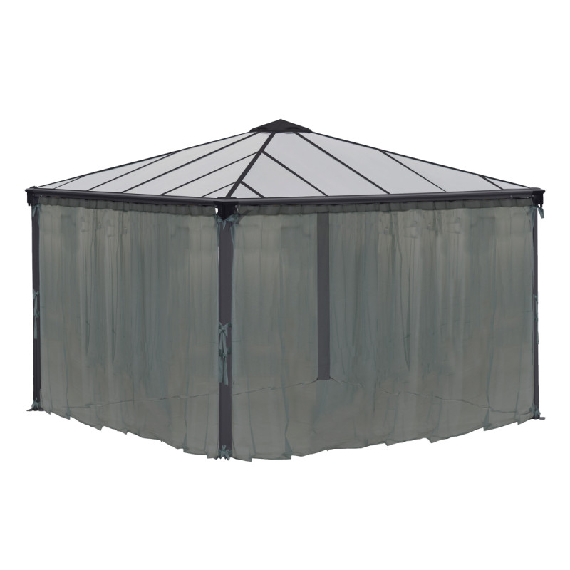 Palram Canopia Myggenet Til Palermo 3000 3600  Milano 3000 Og Martinique 3600   Sort