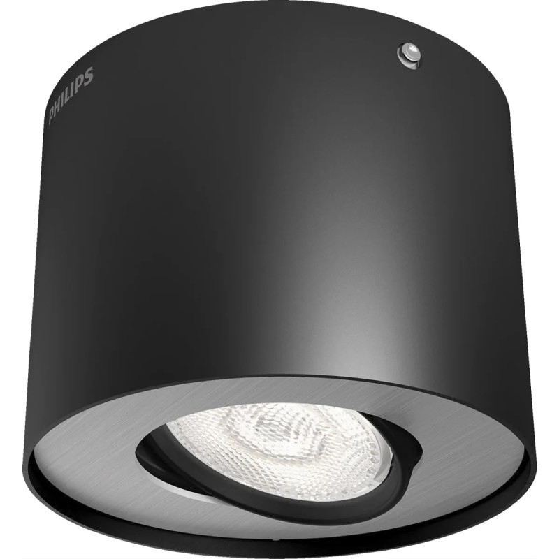 Philips Phase Led Enkelt Spot Sort   5w