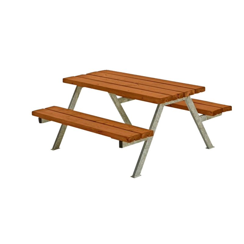Plus Alpha Junior Bord Bænkesæt 118 Cm Teak