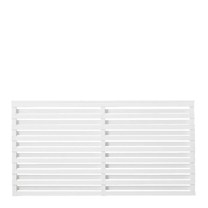 Plus Osaka Hegn  180x93 Cm Fungicid Beh  Grundmalet Hvid To Gange 17455-13