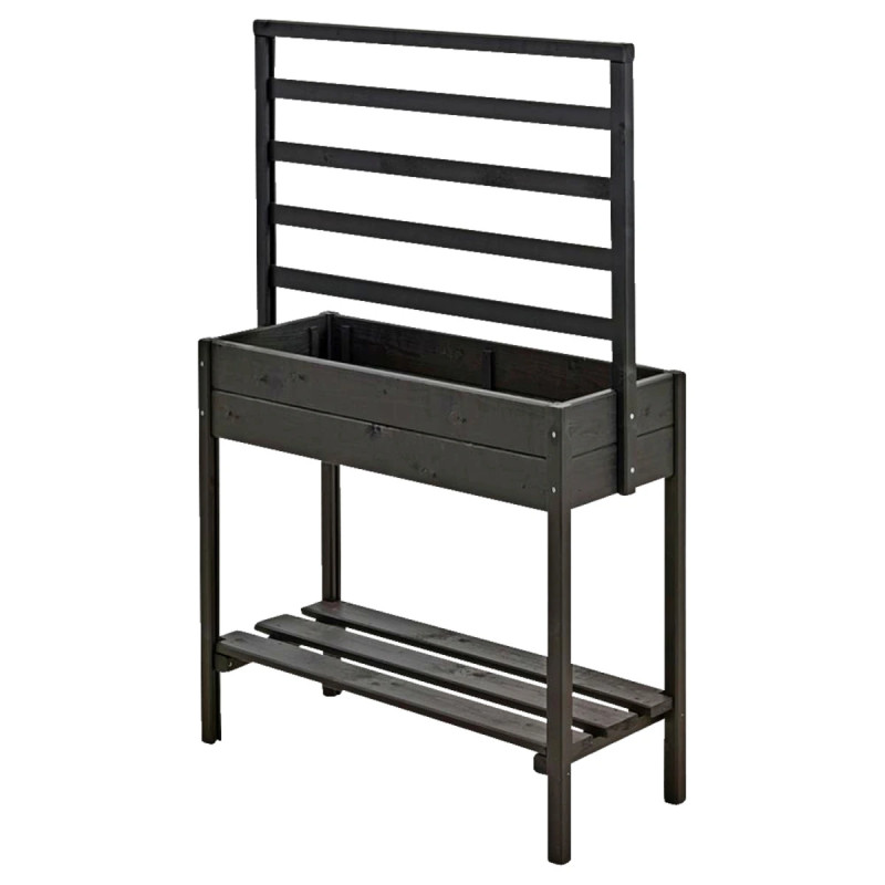 Plus Plantekasse På Ben   Espalier 182750-15 Sort