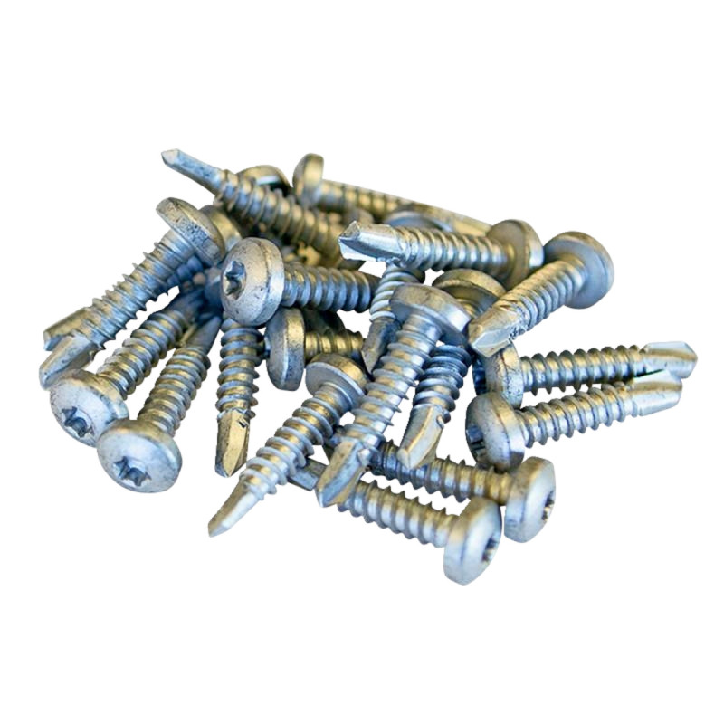 Plus Skruer Til Montage Af Hegn På Stålstolpe 24 Stk   5x25mm 17520-