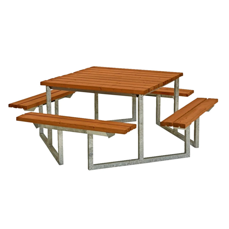 Plus Twist Bord Bænkesæt 204 Cm Teak