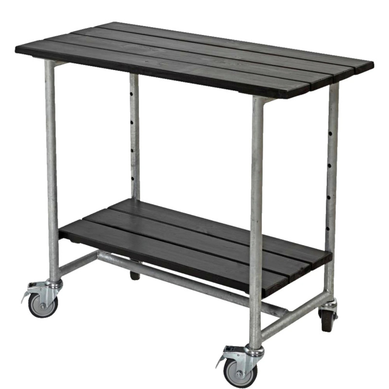 Plus Urban Picnic Grillbord     Hylde Og Hjul Sort 179540-15