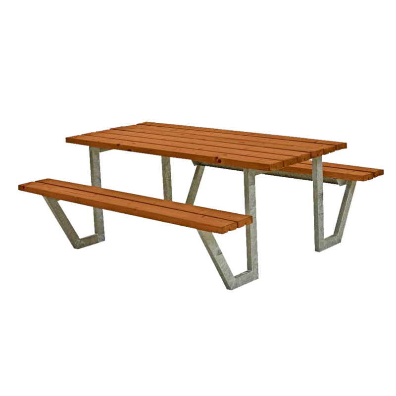 Plus Wega Bord Bænkesæt 177 Cm Teak