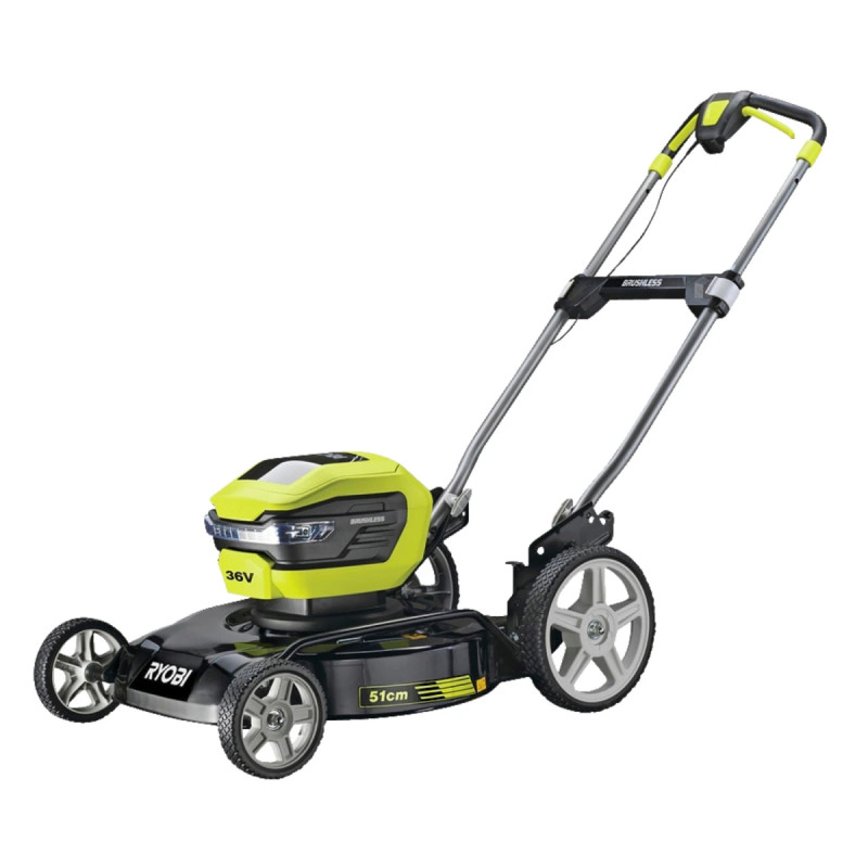 Ryobi Plæneklipper Kulfri 36v Ry36lmmx51a-140 Max Power