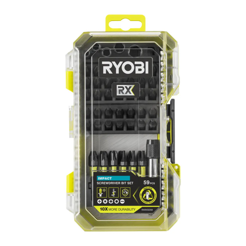 Ryobi Rx Slagbitssæt 59 Dele Rarxsd59