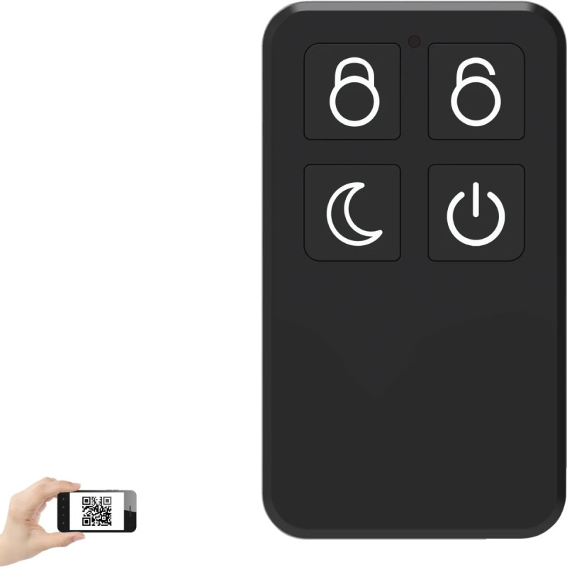 Sikkerthjem S6evo Fjernbetjening Med Smart-home Styring