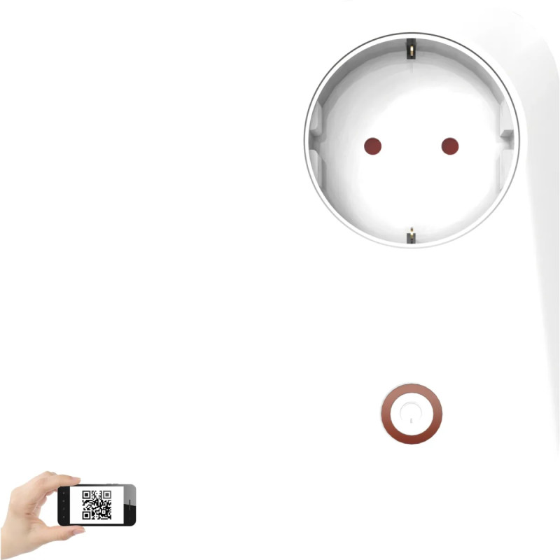 Sikkerthjem S6evo Smartplug Tænd Sluk-kontakt