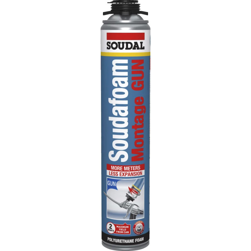 Soudafoam Montage Fugeskum Soudal 750ml