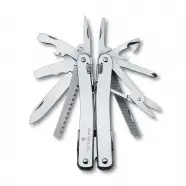 Victorinox Swisstool Spirit  In Leather Pouch With Pointed Multitool