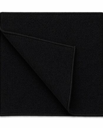 40x40cm Mikrofiberklud Sort   10 Stk