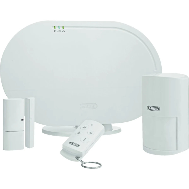 Abus Tyverialarm          75kg Trådløs Alarm   App  Kit Hvid Fuaa35001a