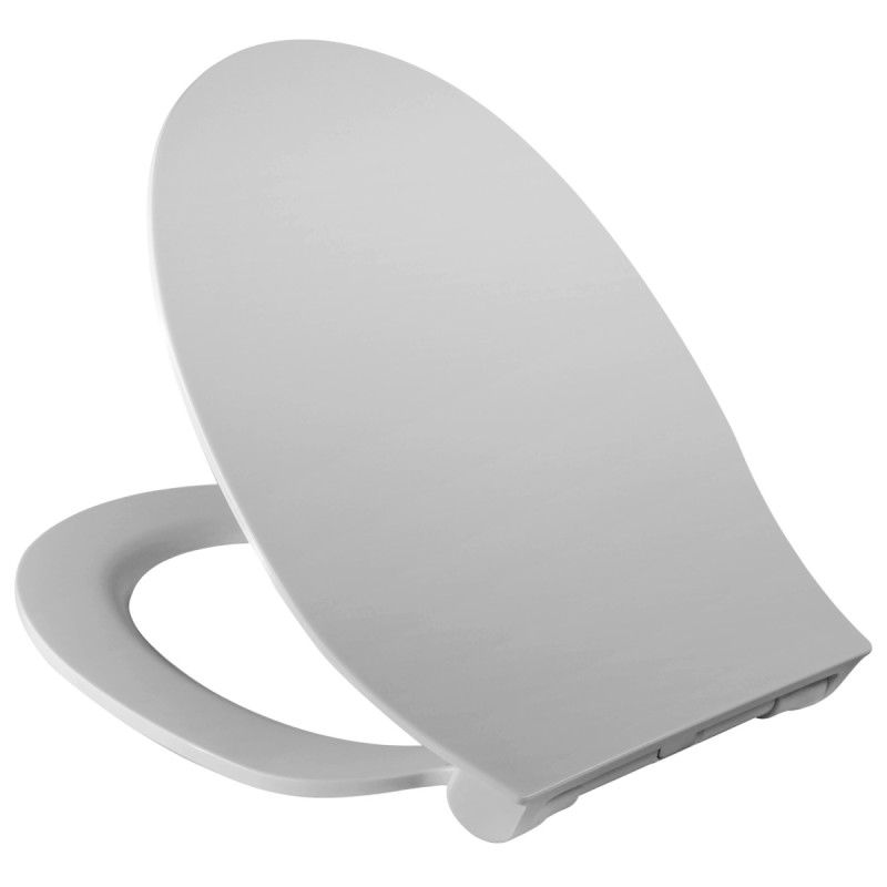 Adora Universal Slim Toiletsæde Softclose  Hvid