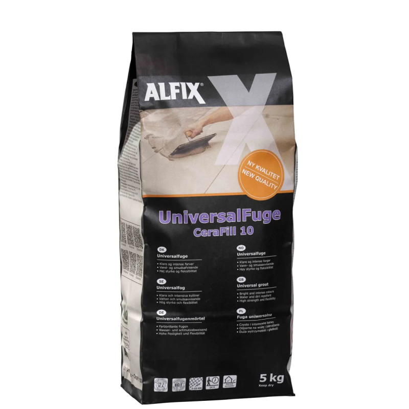 Alfix Cerafill 10 Colour Antracit   Kg