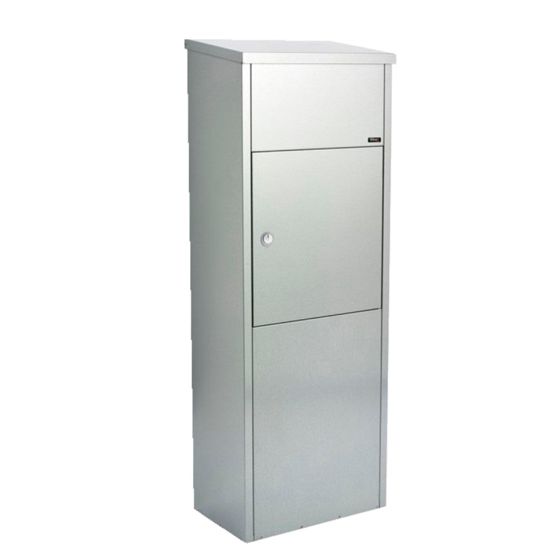 Allux 600 Pakkepostkasse Med Cylinderlås Galvaniseret