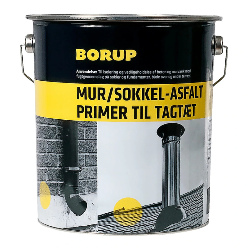 Borup Mur   Sokkelasfalt    Primer Til Tagtæt   8lt