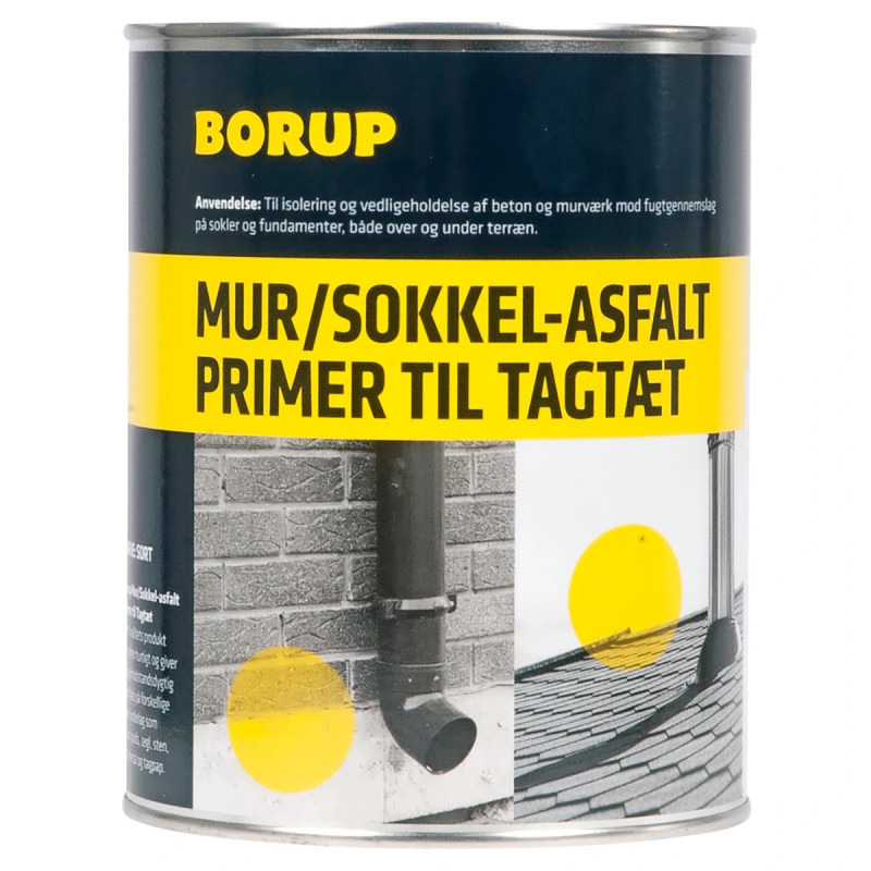 Borup Mur   Sokkelasfalt    Primer Til Tagtæt 1lt