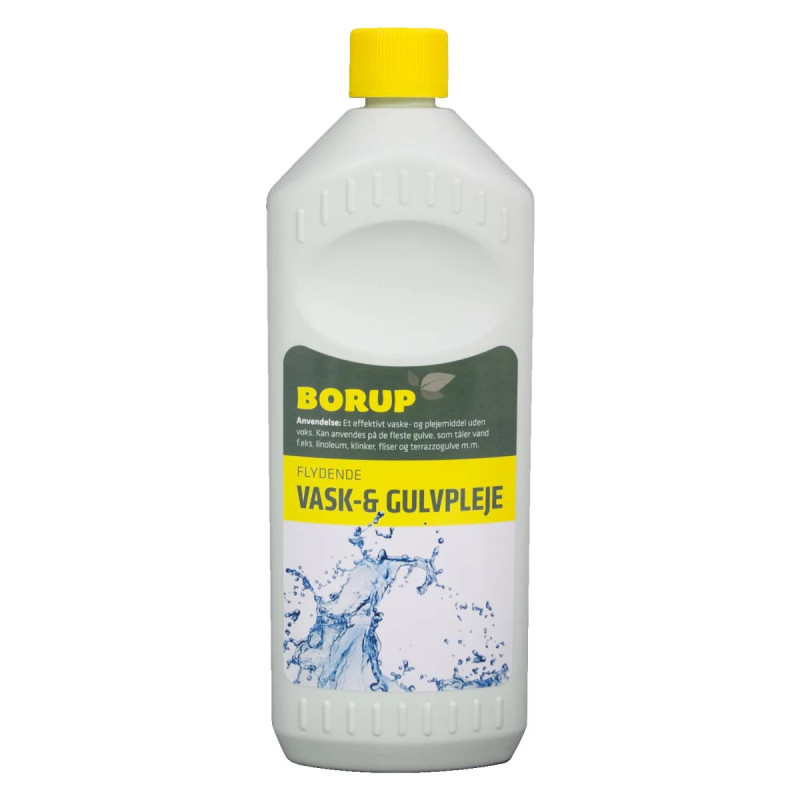 Borup Vask-   Gulvpleje   Liter