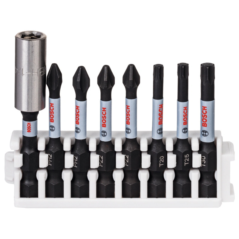 Bosch Bitssæt Impact Ph-pz-tx 50mm Sthold 8st 2608522326