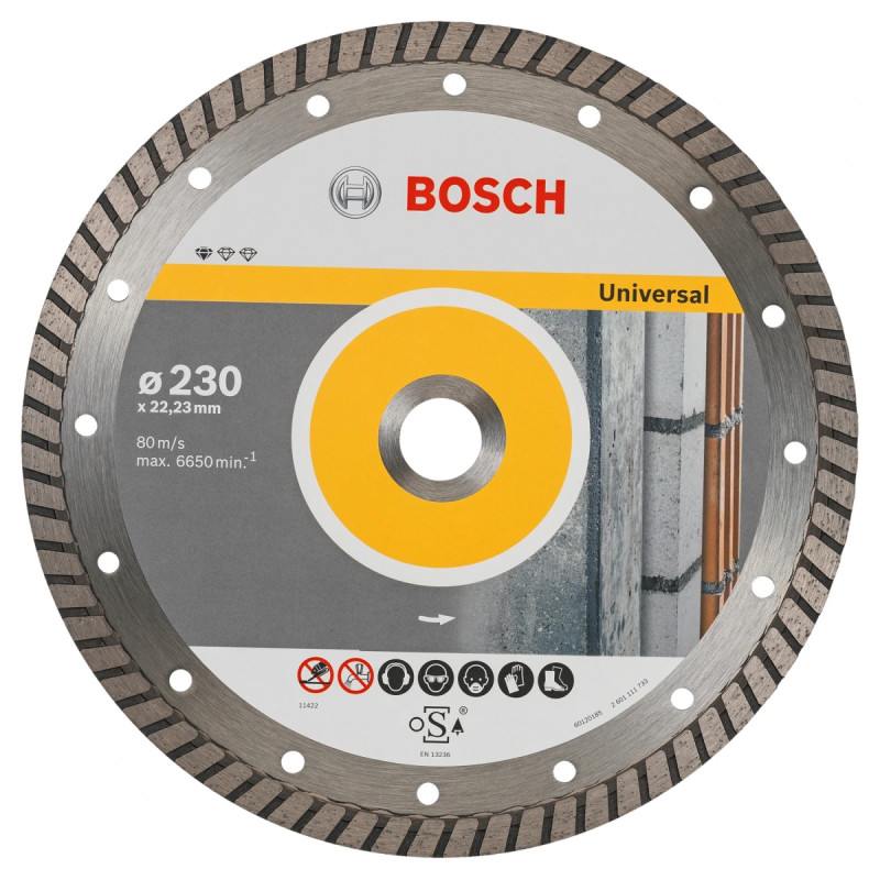 Bosch Diamantskæreskive 230x22 2mm Prof Univ-  2608602397