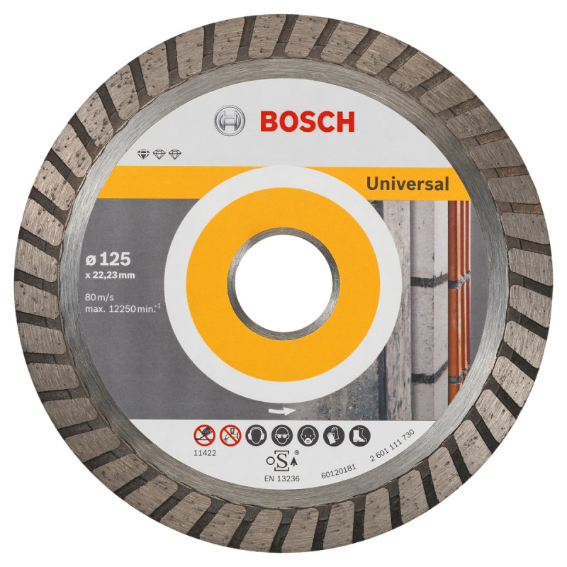 Bosch Diamantskæreskive 125x22 2mm Prof Univ-  2608602394