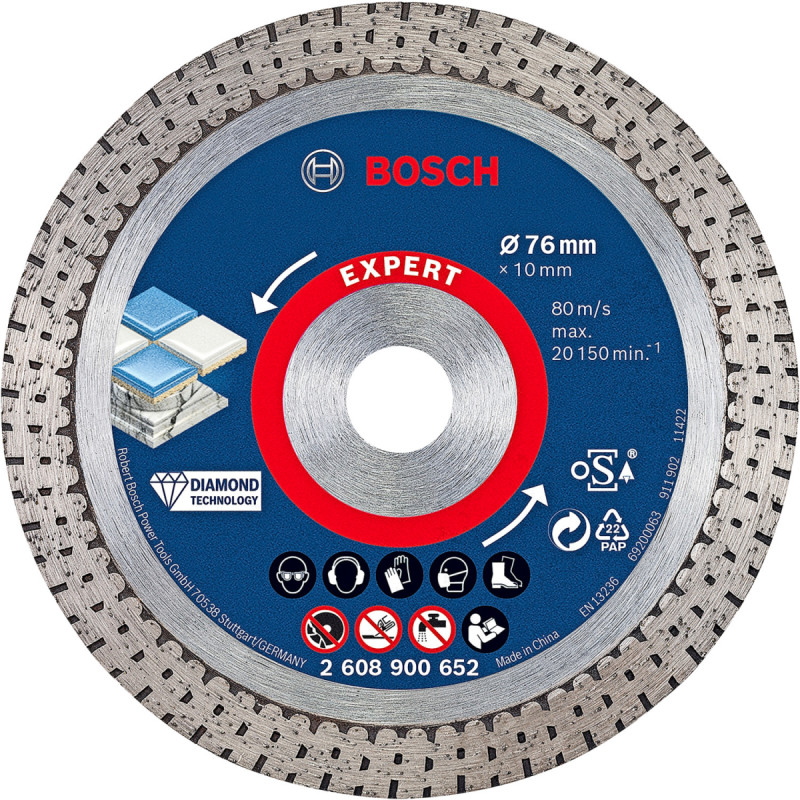 Bosch Diamantskive Extra Clean 76x10mm 2608900652