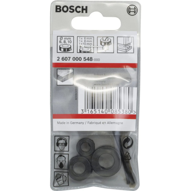 Bosch Dybdestopsæt     10mm 2607000548