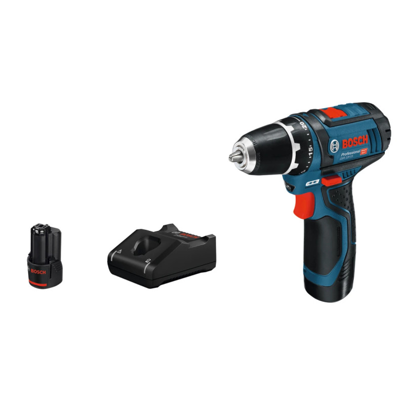 Bosch Gsr 12v-15   Akku Bore- Skruemaskine 060186810c
