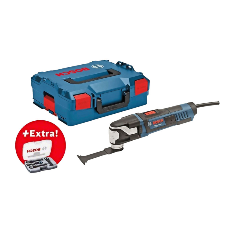 Bosch Professional-sæt: Multiskærer Gop 55-36   Tilbehørssæt Med   Dele    -boxx  0601231104