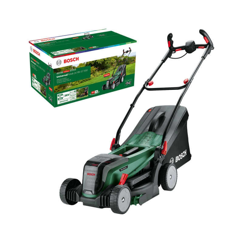 Bosch Universalrotak 2x18v 37-550 Solo Plæneklipper 06008b9e01