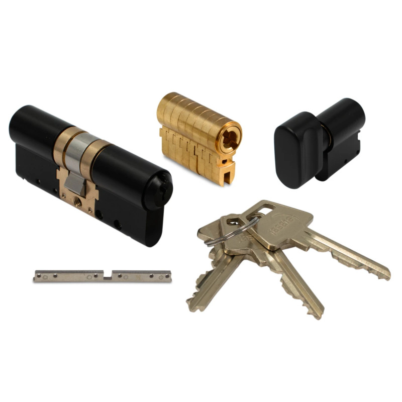 Dråbecylinder Universal Cyl Vrider Noir Kan Forlænges Op Til 20mm På Hver Side