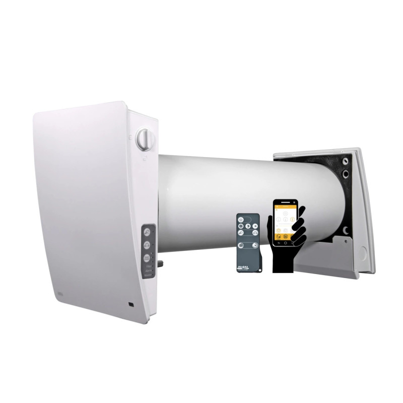 Duka One S6 Plus Wifi   ø160mm Et Rumsvarme Genvinding