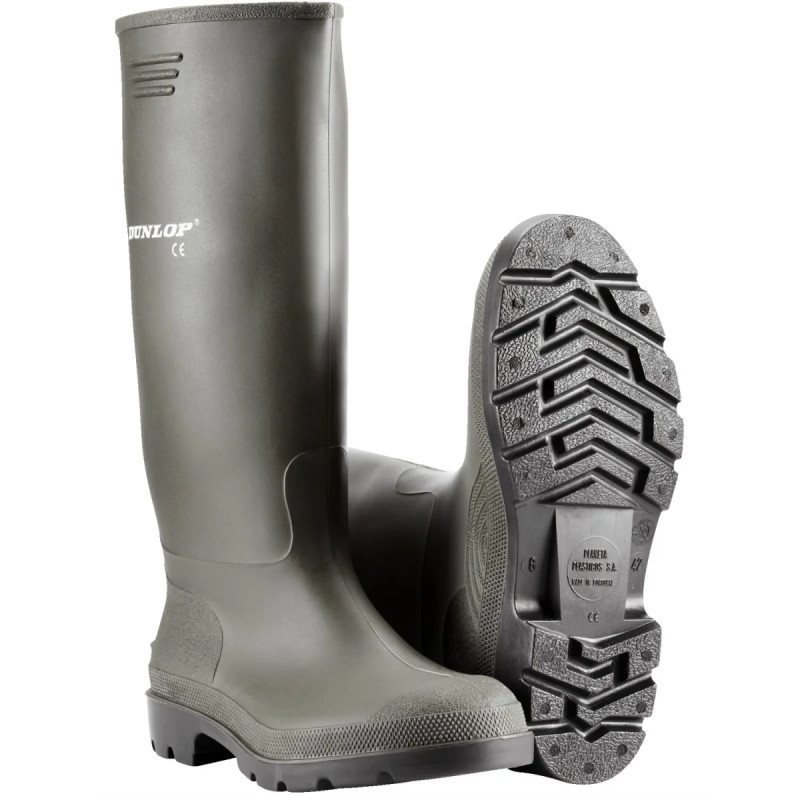 Dunlop Pvc Gummistøvle Grøn