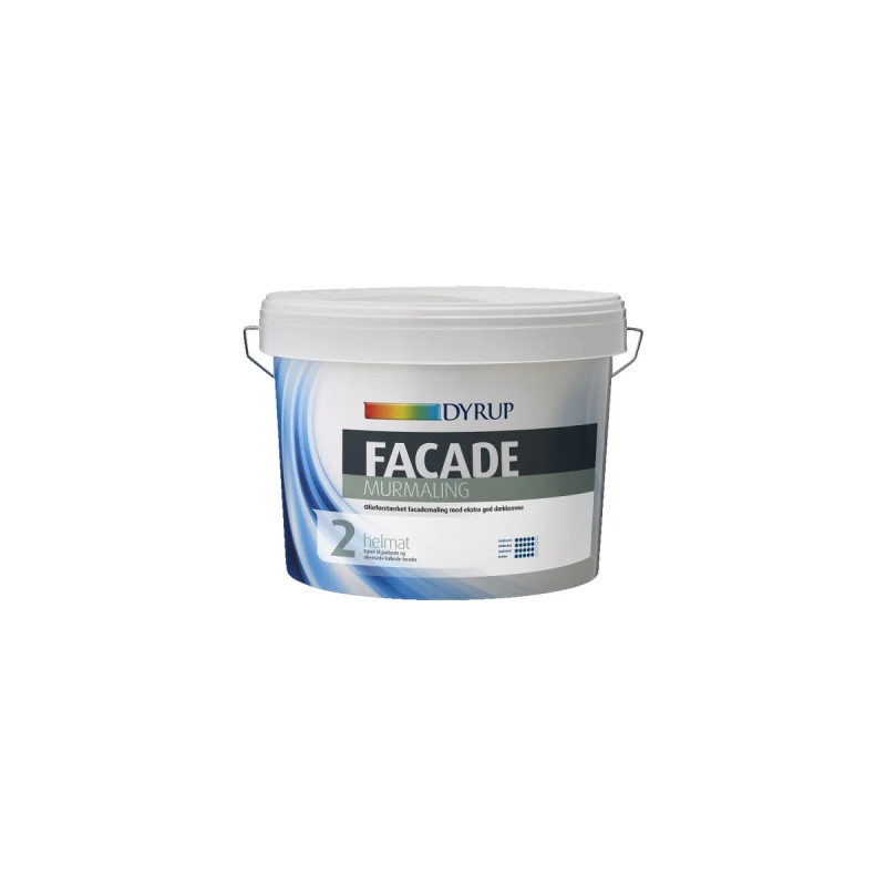 Dyrup Facade Murmaling Hvid 9lt