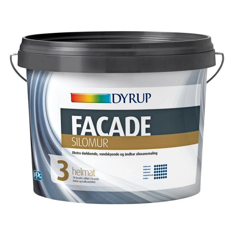 Dyrup Facade Silomur Hvid 9lt