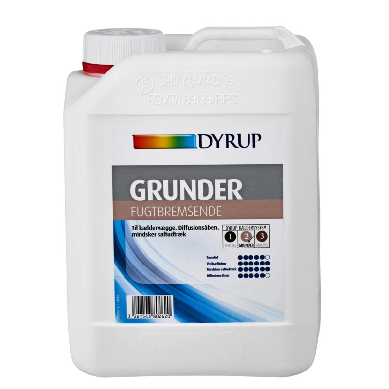 Dyrup Fugtbremsende Kælder Grunder   50lt