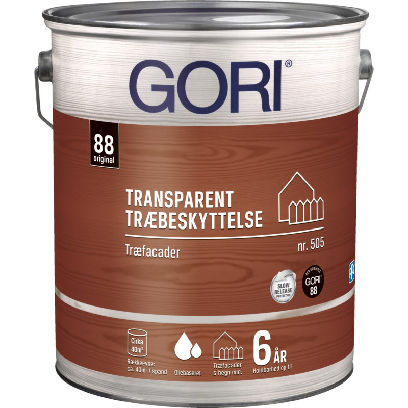 Dyrup Gori 505 Træbeskyttelse Transparent Base 30   50lt