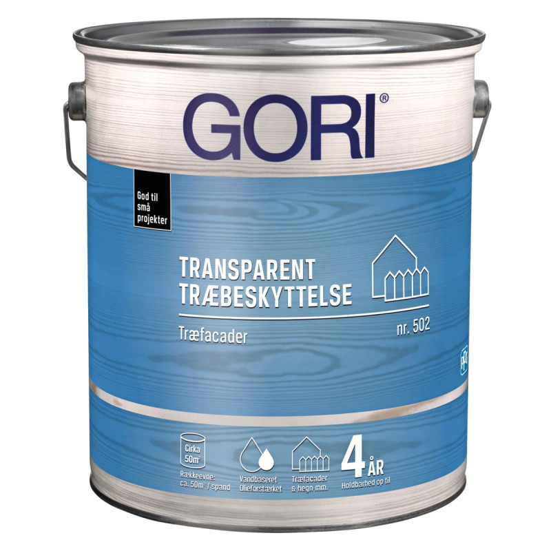 Dyrup Gori 502 Træbeskyttelse Transparent Mahogni     Lt