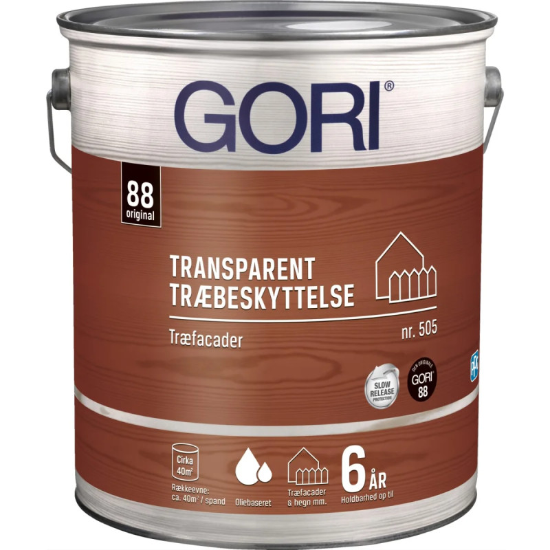 Dyrup Gori 505 Træbeskyttelse Transparent Nød   0lt