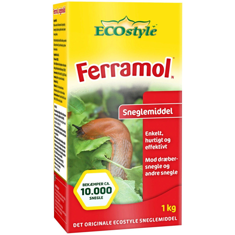 Ecostyle Sneglemiddel  1000gr Ferramol