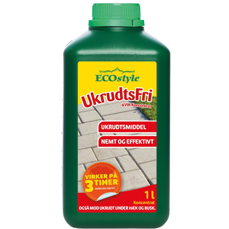 Ecostyle Ukrudtsfri Kvik 1000ml Koncentrat